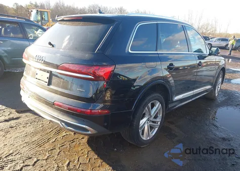 2021 Audi Q7 Premium Plus 55 Tfsi Quattro Tiptronic из США, поврежденный, VIN WA1LXAF75MD035886
